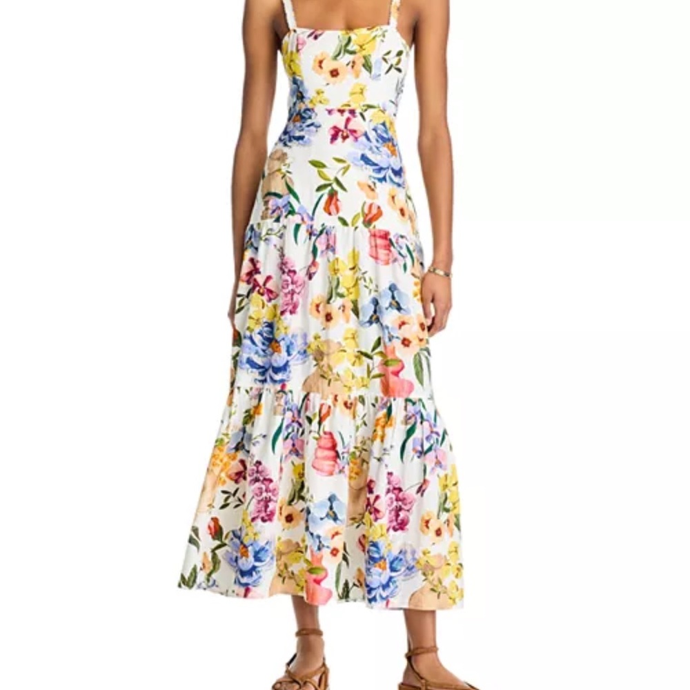 FARM Rio Summer 2025 Multicolor Floral Maxi Dress